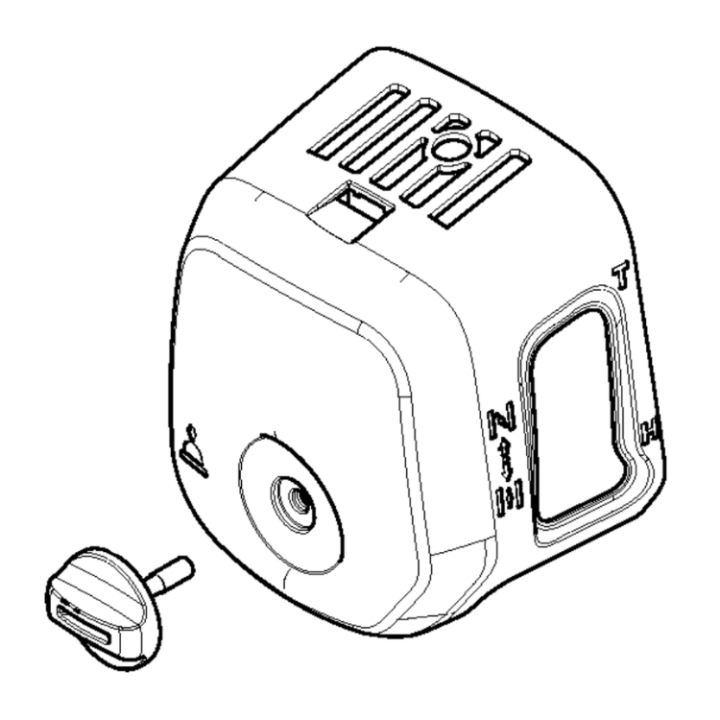 Air Filter Cover Complete 5909323-01 in the group  at GPLSHOP (5909323-01)