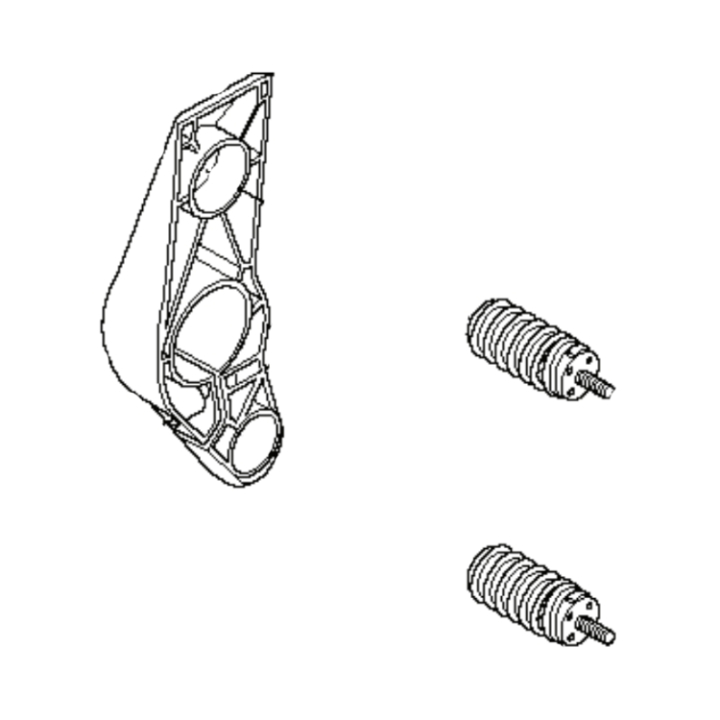 Holder Kit Antivibration 5911860-01 in the group Spare Parts / Spare parts Brushcutters / Spare parts Husqvarna 545RX/T/Autotune at GPLSHOP (5911860-01)
