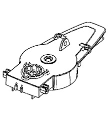 Gear Box Assembly in the group Spare Parts / Spare Parts Hedge Trimmers / Spare parts Husqvarna 115iHD45 at GPLSHOP (5913687-01)