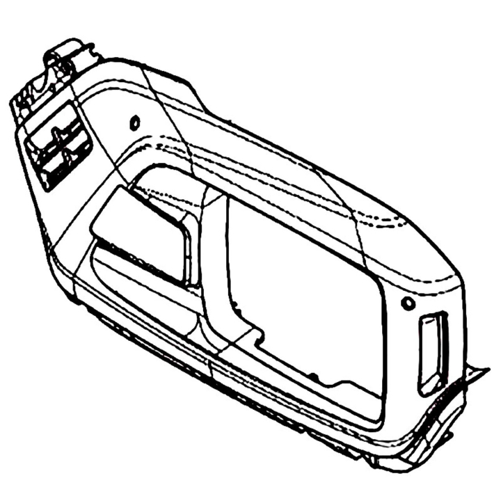 Housing Left in the group Spare Parts / Spare Parts Hedge Trimmers / Spare parts Husqvarna 525iHE4 at GPLSHOP (5914446-02)