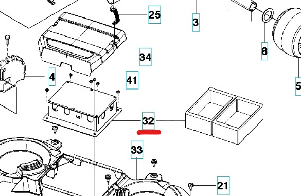 Engine Control Unit, Mower Deck 5914572-01 in the group at GPLSHOP (5914572-01)