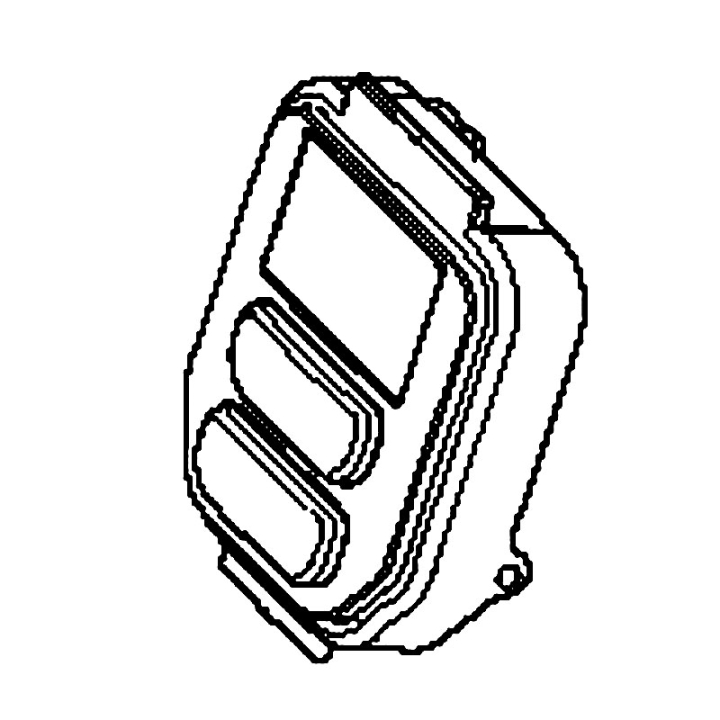 Control Panel Medium 2 Buttons in the group Spare Parts / Spare Parts Leaf Blowers / Spare parts Husqvarna 550iBTX at GPLSHOP (5926478-03)
