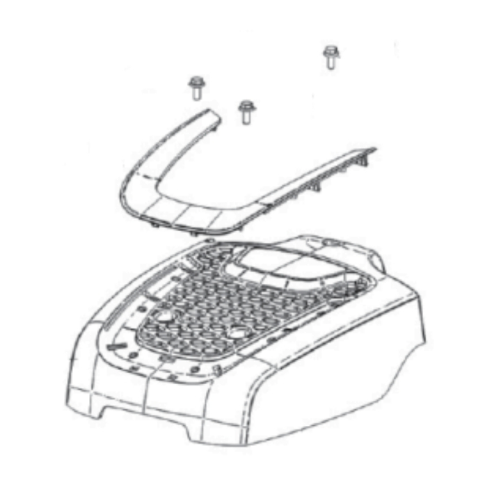 Cover Kit Rvm120 Top Clothes Kit 5930577-01 in the group  at GPLSHOP (5930577-01)