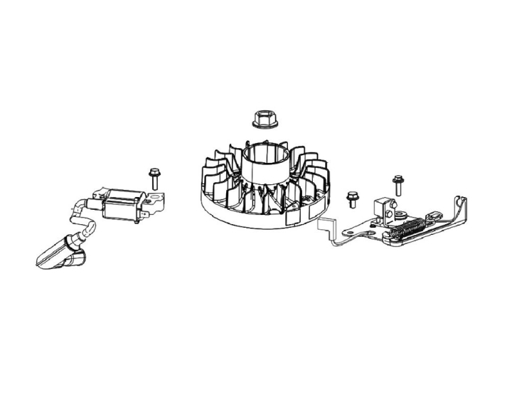 Flywheel Assy Rvm120 Flywheel 5930596-01 in the group at GPLSHOP (5930596-01)