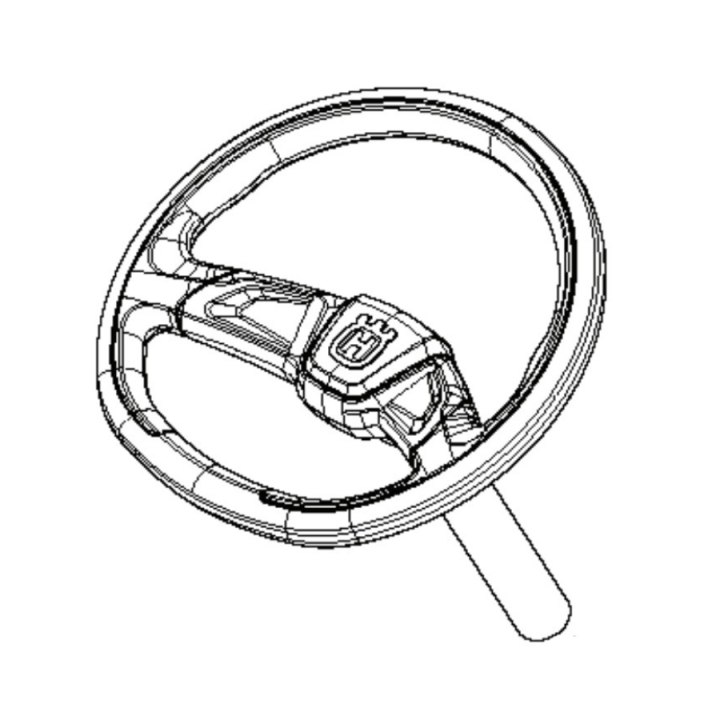 Steering Wheel Assy Long Tube, in the group  at GPLSHOP (5931661-01)