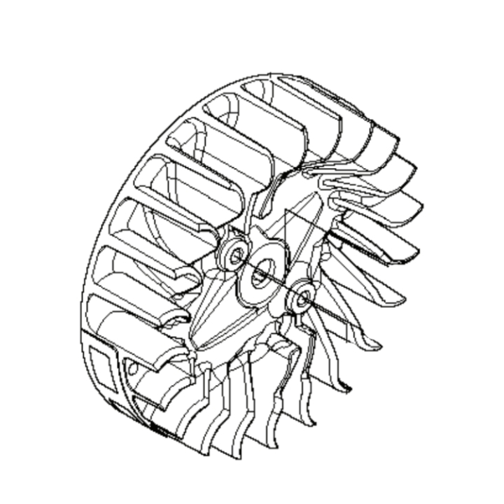 Flywheel Assy D114 G 5932399-02 in the group Spare Parts / Spare parts Chainsaws / Spare parts Husqvarna 592XP/G at GPLSHOP (5932399-02)
