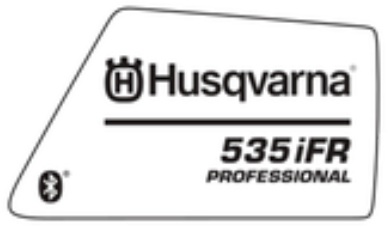 Decal Product in the group Spare Parts / Spare parts Brushcutters / Spare parts Husqvarna 535iFR at GPLSHOP (5933498-02)