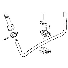 Handlebar Assy Handlebar Assy in the group Spare Parts / Spare parts Brushcutters / Spare parts Husqvarna 535iFR at GPLSHOP (5936240-02)