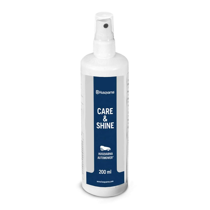 Husqvarna Care and Shine spray 200ml in the group Spare Parts Robotic Lawn Mower / Spare parts Husqvarna Automower® 305 - 2020 / Automower 305 - 2022 at GPLSHOP (5939679-01)
