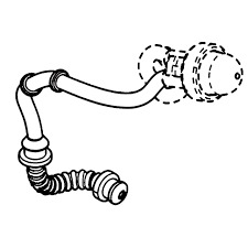 Fuel Hose Purge Out 5939764-01 in the group Spare Parts / Spare parts Chainsaws / Spare parts Husqvarna 592XP/G at GPLSHOP (5939764-01)