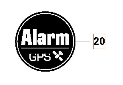 Label Gps Security 5940548-01 in the group Spare Parts Robotic Lawn Mower / Spare parts Husqvarna Automower® 405X / Automower 405X - 2023 at GPLSHOP (5940548-01)