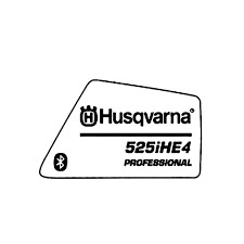 Decal Product 525Ihe4 Bt in the group Spare Parts / Spare Parts Hedge Trimmers / Spare parts Husqvarna 525iHE4 at GPLSHOP (5940951-18)