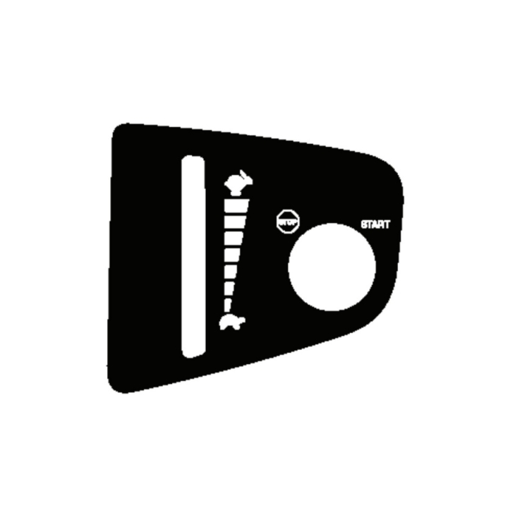 Decal Controls For Auto-Cho in the group Spare Parts / Spare Parts Rider / Spare parts Husqvarna Rider 419 TSX AWD at GPLSHOP (5947375-02)