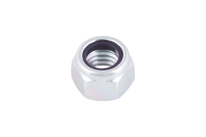 Nut 7/16-14 hex nyloc grade 5 clear zinc in the group  at GPLSHOP (5959019-01)