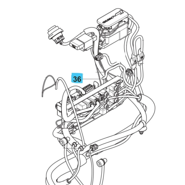 Wiring Assy Power Supply W122 in the group at GPLSHOP (5960280-08)