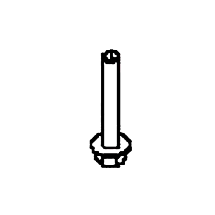 Bolt external hexagon head flanged 3/8-16unc x 2.25 '' grade 5 zpb in the group Spare Parts / Spare Parts Garden Tractors / ➤TS models / Spare parts Husqvarna TS 248 G at GPLSHOP (5964383-01)