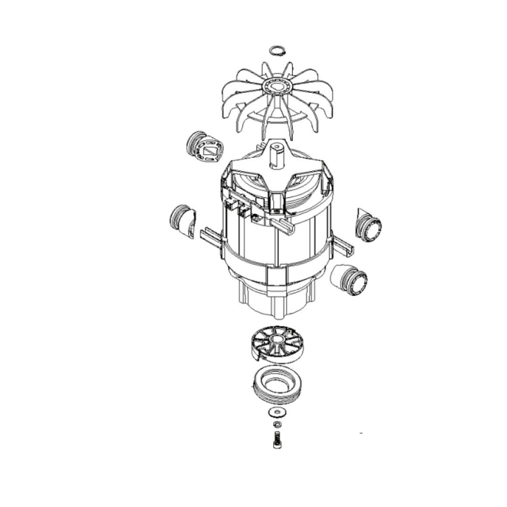 Engine 5966788-01 in the group Spare Parts / Spare Parts Pressure Washers / Spare parts Husqvarna PW360 at GPLSHOP (5966788-01)