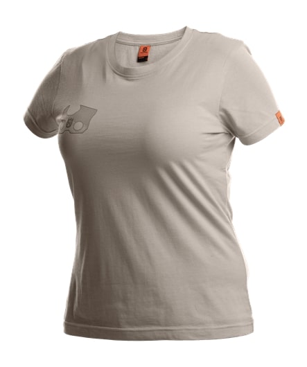 Husqvarna Xplorer T-shirt Short Sleeve Light Beige Woman in the group Husqvarna Forest and Garden Products / Husqvarna Clothing/Equipment / Casual Clothes Husqvarna Xplorer at GPLSHOP (5967249)