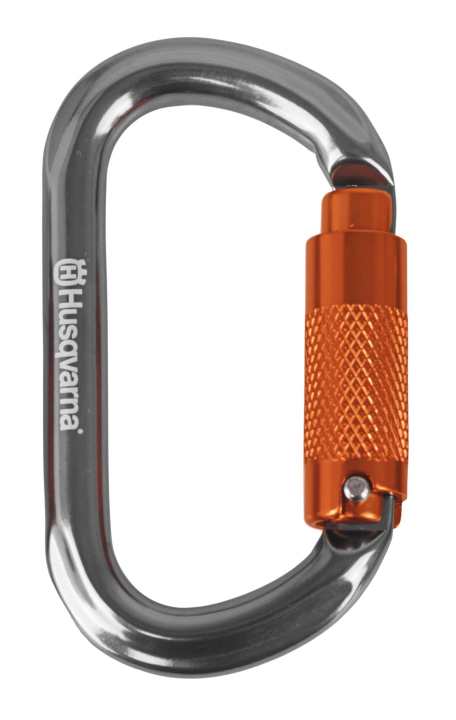 Husqvarna oval carabiner in the group Husqvarna Forest and Garden Products / Husqvarna Clothing/Equipment / Arborist Accessories at GPLSHOP (5969362-11)
