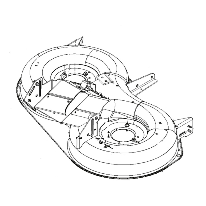 Service Kit Svc Deck Weld Tx97 in the group Spare Parts / Spare Parts Garden Tractors at GPLSHOP (5970008-01)