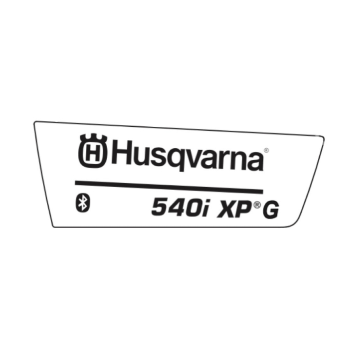 Decal Product 540I Xpg (Heat) 5970203-03 in the group Spare Parts / Spare parts Chainsaws / ➤500 Series / Spare parts Husqvarna 540i XPG at GPLSHOP (5970203-03)