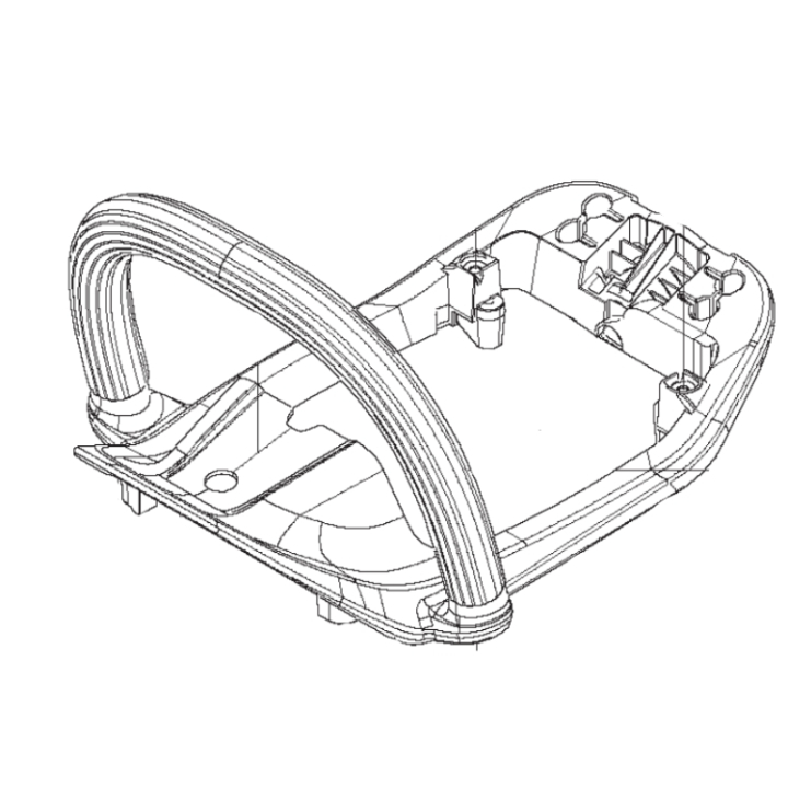 Front Handle 522Hd in the group Spare Parts / Spare Parts Hedge Trimmers / Spare parts Husqvarna 522HDR75X at GPLSHOP (5970241-01)