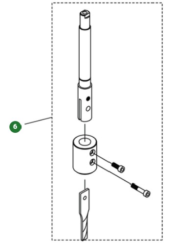 Cutter Assy 5970483-02 in the group at GPLSHOP (5970483-02)
