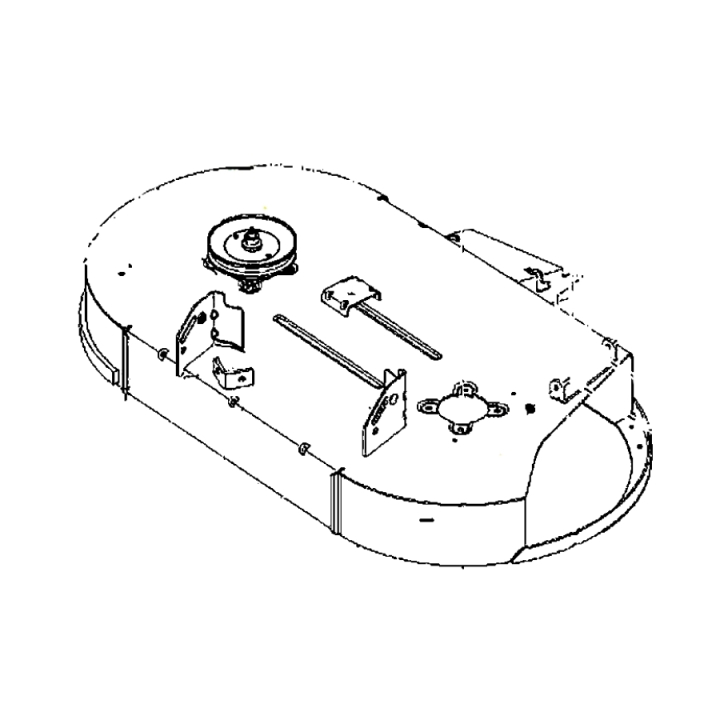 Cutting deck.svc.42f.el.gw.wp.EU.668 in the group Spare Parts / Spare Parts Garden Tractors / ➤TS models / Spare parts Husqvarna TS 343 at GPLSHOP (5971345-01)