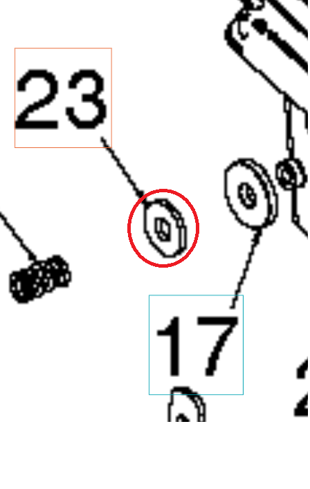 Washer Washer 13/32 X 1 X 7/64 in the group  at GPLSHOP (5973674-01)
