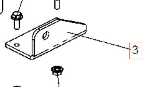 Support Support For Clutch Lev 5973773-01 in the group  at GPLSHOP (5973773-01)