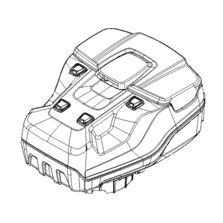 Power Unit Pro 5974227-02 in the group Spare Parts / Spare parts Husqvarna Walk-Behind Lawn Mower / Spare parts Husqvarna 548i at GPLSHOP (5974227-02)