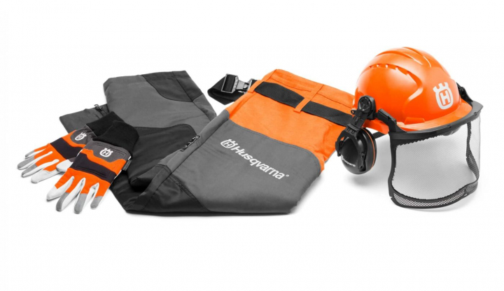 Protection kit Husqvarna Basic in the group Husqvarna Forest and Garden Products / Husqvarna Clothing/Equipment / Protective kit at GPLSHOP (5974322-01)