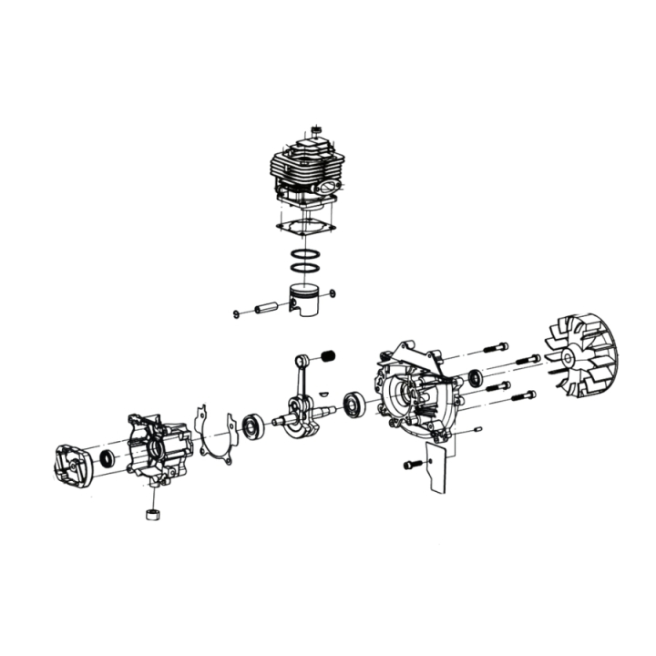 Engine Assy Engine Asm - Mccul 5975932-01 in the group Spare Parts / Spare parts McCulloch Brushcutters / Spare parts McCulloch B33PS+ 4in1 at GPLSHOP (5975932-01)