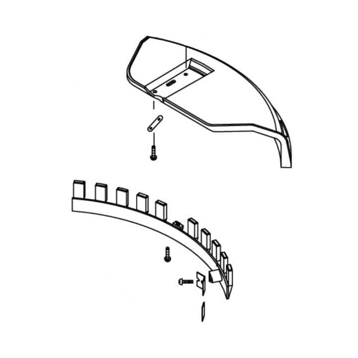 Shield Kit Cutting Shield - Mc 5975946-01 in the group Spare Parts / Spare parts McCulloch Brushcutters / Spare parts McCulloch B33PS+ 4in1 at GPLSHOP (5975946-01)