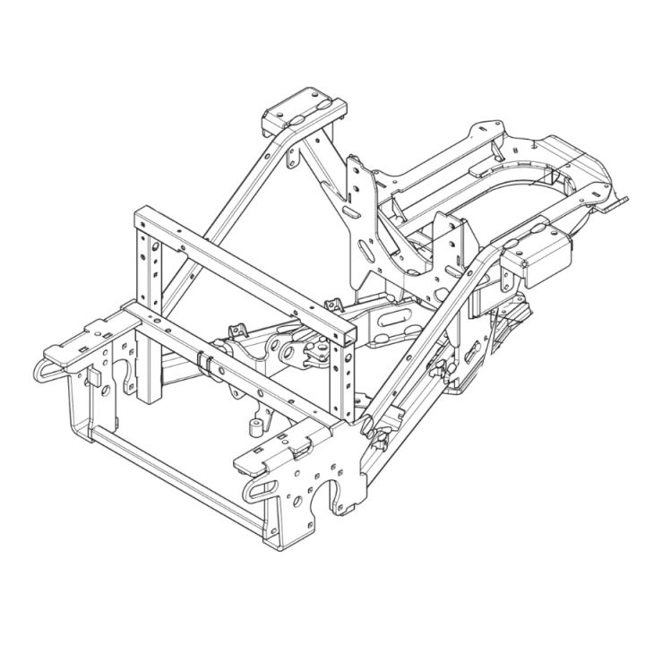 Frame Assy P520D / P525D Gray in the group  at GPLSHOP (5977075-02)