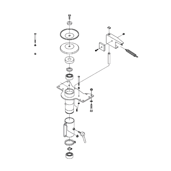 Support Assy Support Of Shaft 5977126-01 in the group Spare Parts / Spare parts Övriga Reservdelar / Spare parts Övrigt / Spare parts Husqvarna CL400 at GPLSHOP (5977126-01)