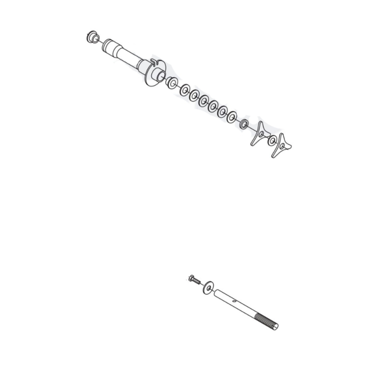 Support Assy Rel Friction S 5977128-01 in the group Spare Parts / Spare parts Övriga Reservdelar / Spare parts Övrigt / Spare parts Husqvarna CL400i at GPLSHOP (5977128-01)