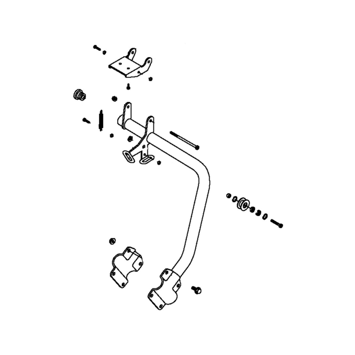 Reel support guide in the group Spare Parts / Spare parts Övriga Reservdelar / Spare parts Övrigt / Spare parts Husqvarna CL400i at GPLSHOP (5977130-02)