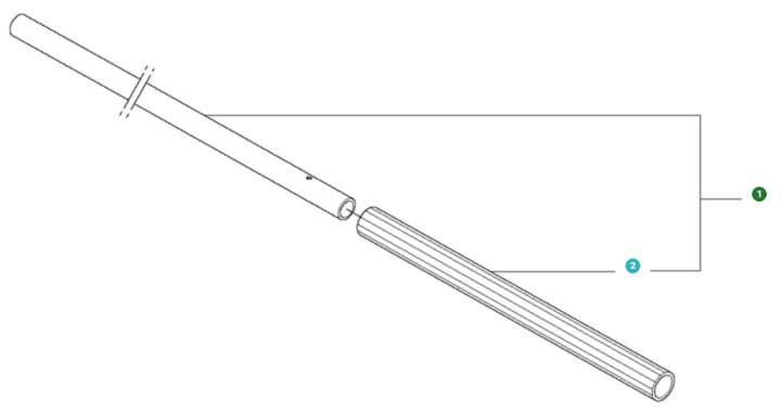 Rig Tube With Grip in the group  at GPLSHOP (5977283-01)