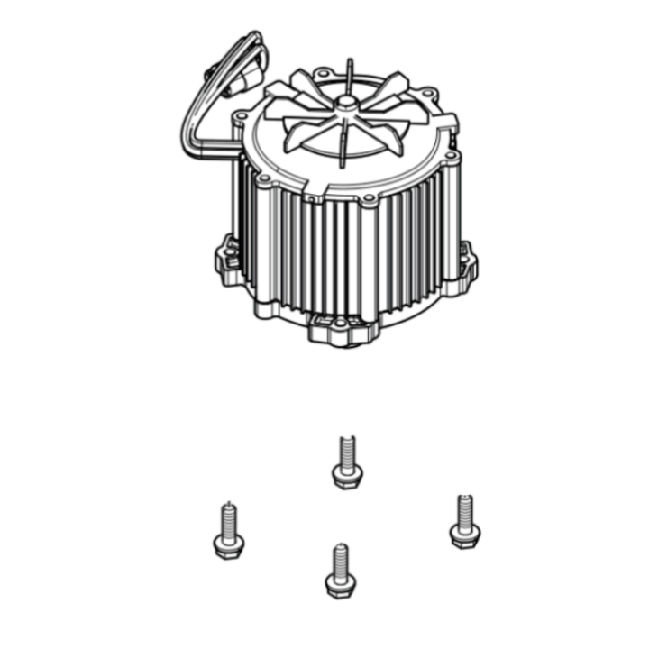 Motor assembly BLDC 1500W with com in the group Spare Parts / Spare parts Husqvarna Walk-Behind Lawn Mower / Spare parts Husqvarna LB448i at GPLSHOP (5977575-03)