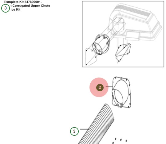 Adapter 3-bin bagger corrugate in the group  at GPLSHOP (5978676-01)