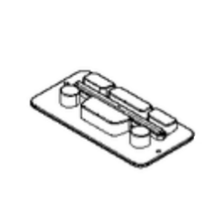 Keyboard gray silicone 6 buttons in the group Spare Parts Robotic Lawn Mower / Spare parts Husqvarna CEORA® 544 EPOS® at GPLSHOP (5979730-02)