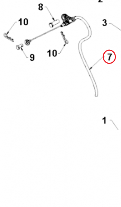 Cable Assy Deflector Select Bo in the group at GPLSHOP (5984505-01)