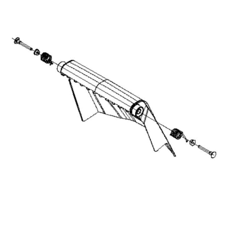 Rear Door Kit 5984537-01 in the group Spare Parts / Spare parts Husqvarna Walk-Behind Lawn Mower / Spare parts Husqvarna LC221A at GPLSHOP (5984537-01)