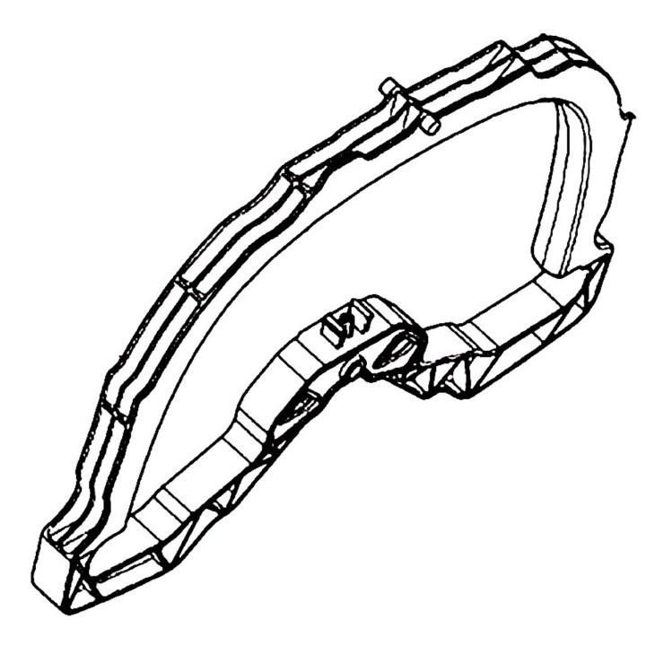 Front Handle Lockout in the group Spare Parts / Spare Parts Hedge Trimmers / Spare parts Husqvarna 522iHD75 at GPLSHOP (5984608-01)