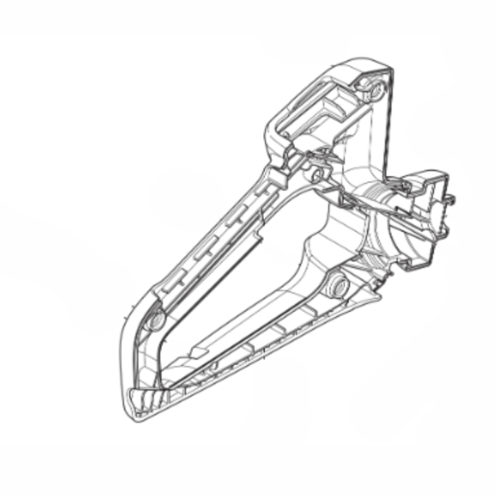 Rear Handle Left in the group Spare Parts / Spare Parts Hedge Trimmers / Spare parts Husqvarna 522iHD75 at GPLSHOP (5984838-01)