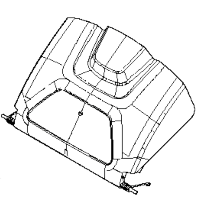 Flap Rear Door Kit 5985121-01 in the group Spare Parts / Spare parts Husqvarna Walk-Behind Lawn Mower / Spare parts Husqvarna LC221RH at GPLSHOP (5985121-01)