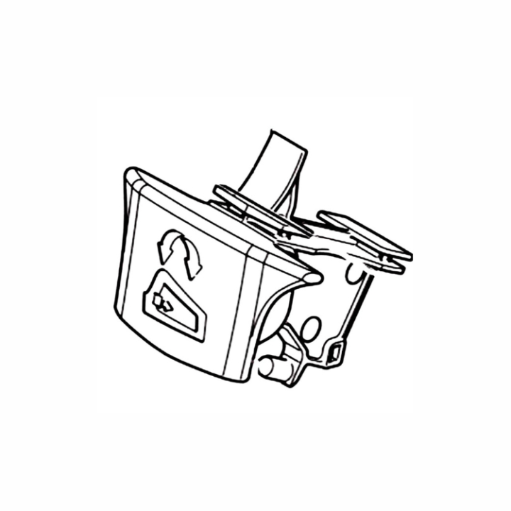 Locking Button Hedge Trimmer in the group Spare Parts / Spare Parts Hedge Trimmers / Spare parts Husqvarna 522iHD75 at GPLSHOP (5985299-01)