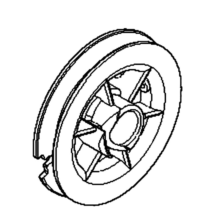 Reel Rope in the group Spare Parts / Spare Parts Leaf Blowers / Spare parts Husqvarna 350BT at GPLSHOP (5986516-01)