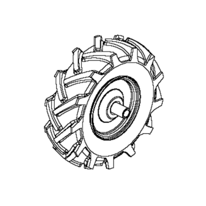 Right Wheel 3.50X6 5986785-01 in the group Spare Parts / Spare parts for Husqvarna Tillers / Spare parts Husqvarna TR348 at GPLSHOP (5986785-01)